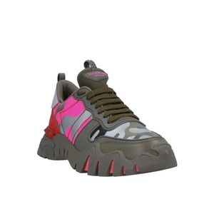 VALENTINO GARAVANI Sneakers US9 EU42 UK8 Camouflage Rockstuds Logo